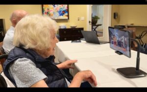 CareHome Resident uses MentiaCompanion