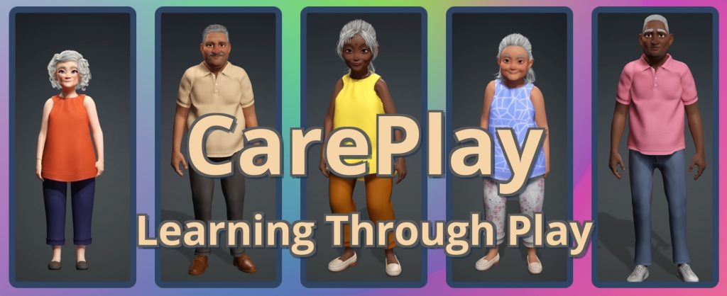 CarePlay characters from the training scenarios